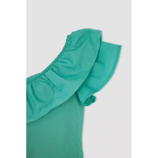 Блузка DeFacto, Цвет: Зеленый, Размер: 8-9 лет, изображение 2