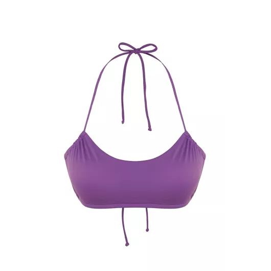Верх купальника TRENDYOLMILLA, Цвет: Фиолетовый, Размер: 40, изображение 4