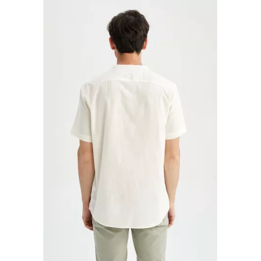 Рубашка DeFacto, Reňk: Bej, Ölçeg: XL, 4 image