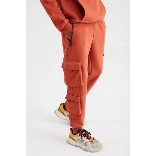 Спортивные штаны Grimelange, Цвет: Коричневый, Размер: M