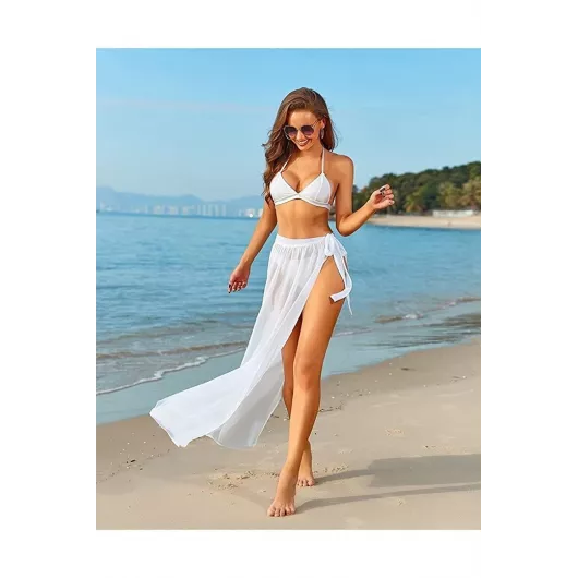 Пляжная юбка - Парео Rosy, Цвет: Белый, Размер: STD