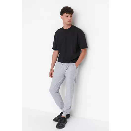 Спортивные штаны TRENDYOL MAN, Цвет: Серый, Размер: L
