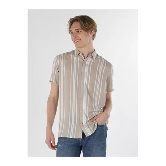 Рубашка Colin's, Цвет: Бежевый, Размер: 2XL, изображение 4