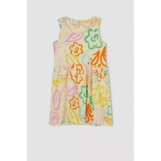 Платье DeFacto, Цвет: Желтый, Размер: 8-9 лет
