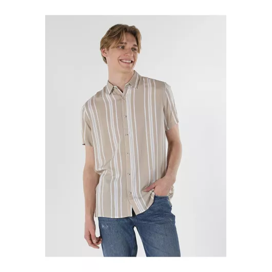 Рубашка Colin's, Цвет: Бежевый, Размер: 2XL, изображение 3