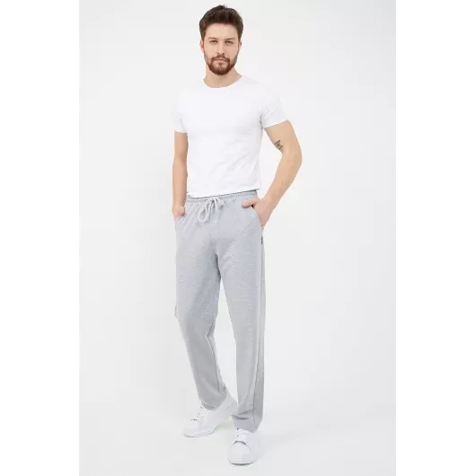 Спортивные штаны Metalic, Цвет: Серый, Размер: XL, изображение 2