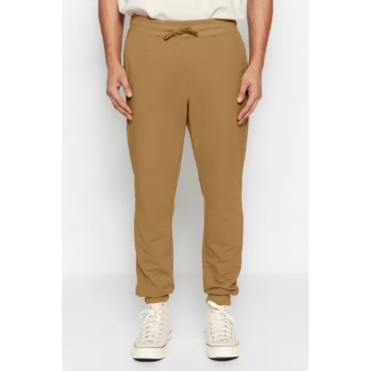 Спортивные штаны TRENDYOL MAN, Цвет: Коричневый, Размер: 2XL