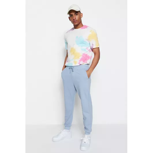 Спортивные штаны TRENDYOL MAN, Цвет: Голубой, Размер: 2XL, изображение 3