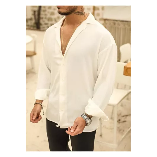 Рубашка outfiit man, Цвет: Белый, Размер: XL, изображение 3