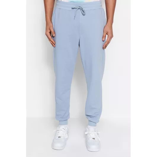 Спортивные штаны TRENDYOL MAN, Цвет: Голубой, Размер: XL, изображение 4