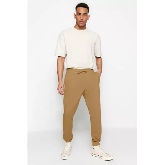 Спортивные штаны TRENDYOL MAN, Цвет: Коричневый, Размер: 2XL, изображение 2