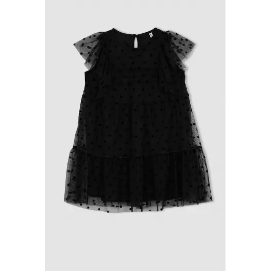 Платье DeFacto, Цвет: Черный, Размер: 4-5 лет, изображение 5