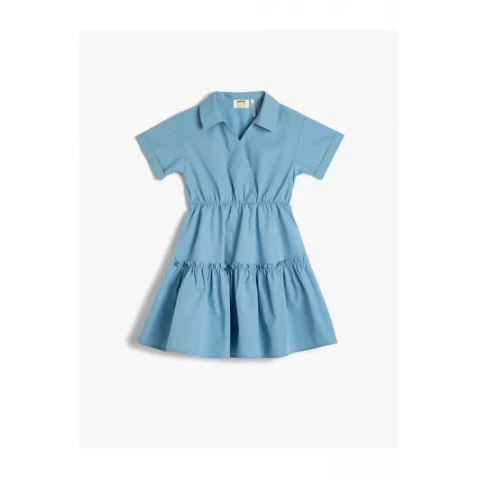 Платье Koton, Цвет: Синий, Размер: 4-5 лет