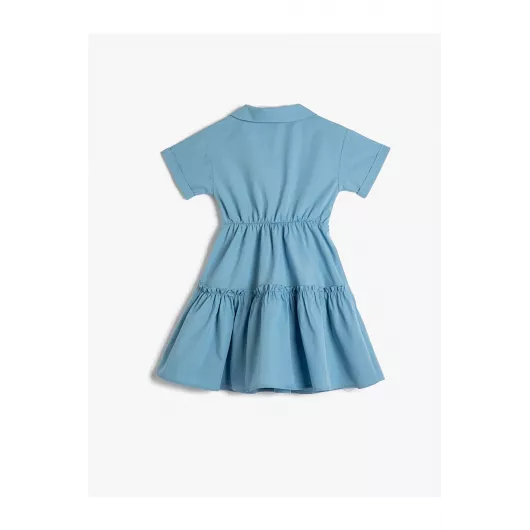 Платье Koton, Цвет: Синий, Размер: 5-6 лет, изображение 2