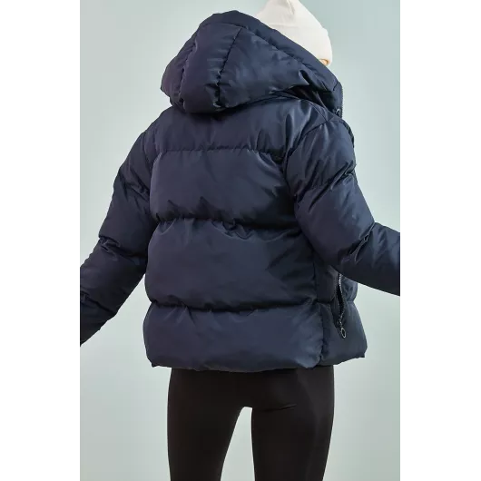Куртка Bianco Lucci, Цвет: Темно-синий, Размер: 38, изображение 4