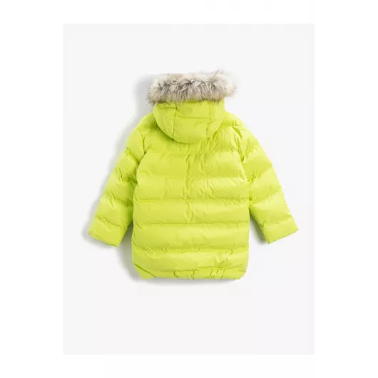 Куртка Koton, Цвет: Зеленый, Размер: 9-10 лет, изображение 4