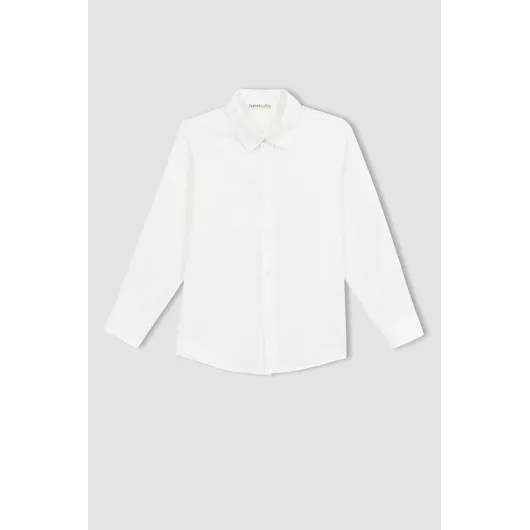 Рубашка DeFacto, Цвет: Белый, Размер: 11-12 лет, изображение 5