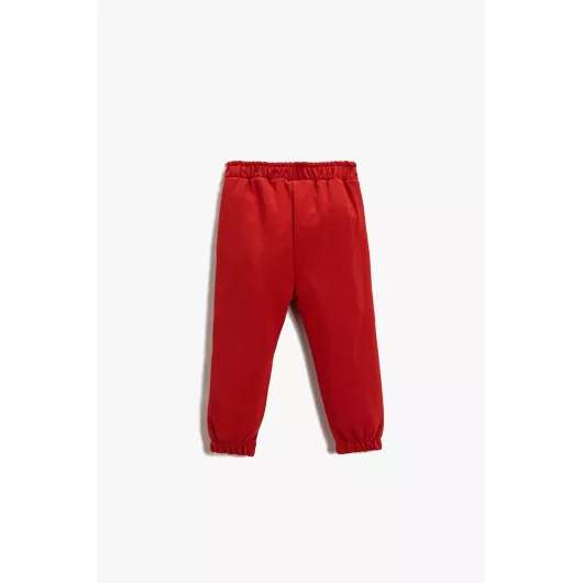 Спортивные штаны Koton, Цвет: Красный, Размер: 12-18 мес., изображение 2