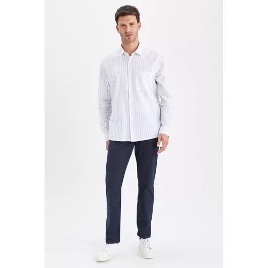 Рубашка DeFacto, Цвет: Белый, Размер: 3XL, изображение 2