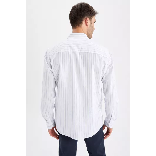Рубашка DeFacto, Цвет: Белый, Размер: 3XL, изображение 4