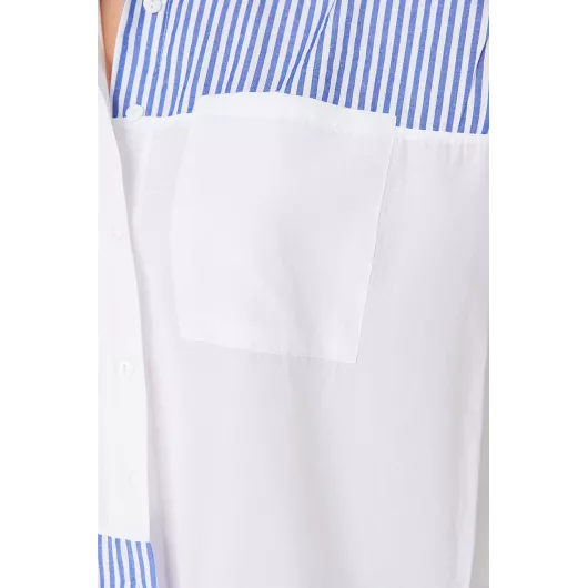 Рубашка TRENDYOLMILLA, Цвет: Белый, Размер: 34, изображение 4