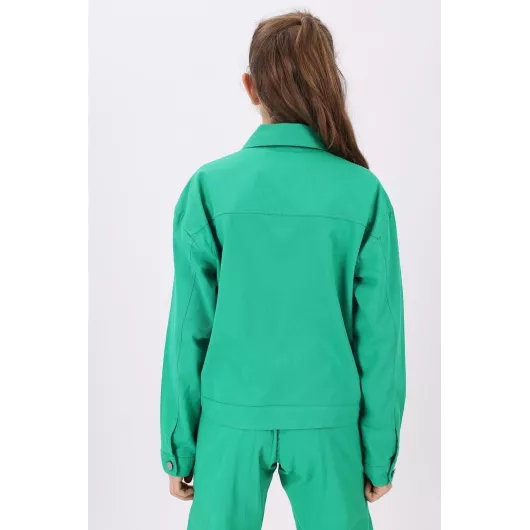 Куртка angelos, Цвет: Зеленый, Размер: 9-10 лет, изображение 5