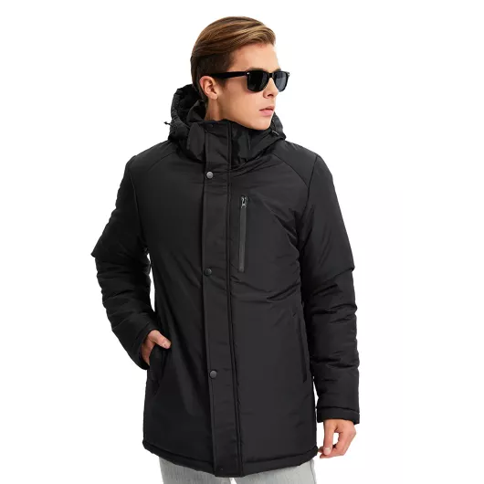 Куртка River Club, Цвет: Черный, Размер: XL