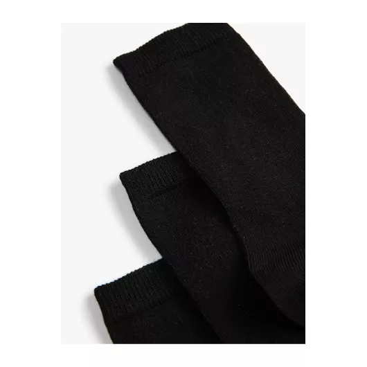Носки 3 пары Koton, Цвет: Черный, Размер: 7 лет, изображение 3