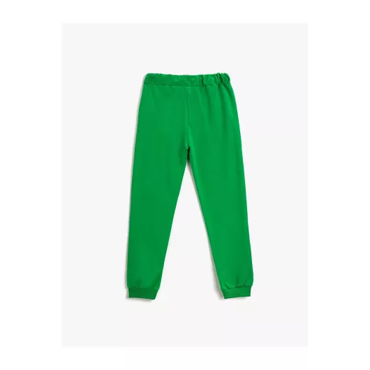 Спортивные штаны Koton, Цвет: Зеленый, Размер: 7-8 лет, изображение 2