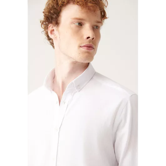 Рубашка AVVA, Цвет: Белый, Размер: 2XL, изображение 2
