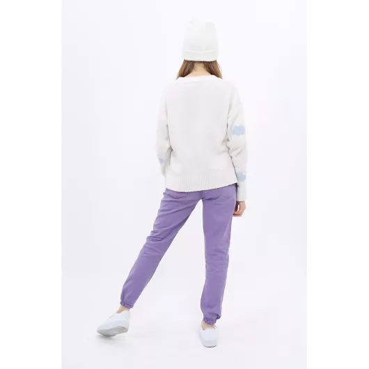 Спортивные штаны e-çocuk, Цвет: Фиолетовый, Размер: 5 лет, изображение 4