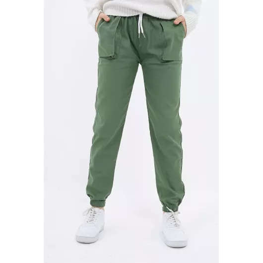 Спортивные штаны e-çocuk, Цвет: Зеленый, Размер: 4 года, изображение 4