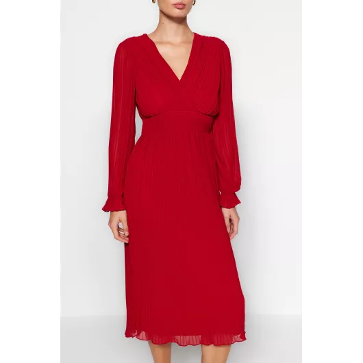 Платье TRENDYOLMILLA, Цвет: Красный, Размер: 38, изображение 3