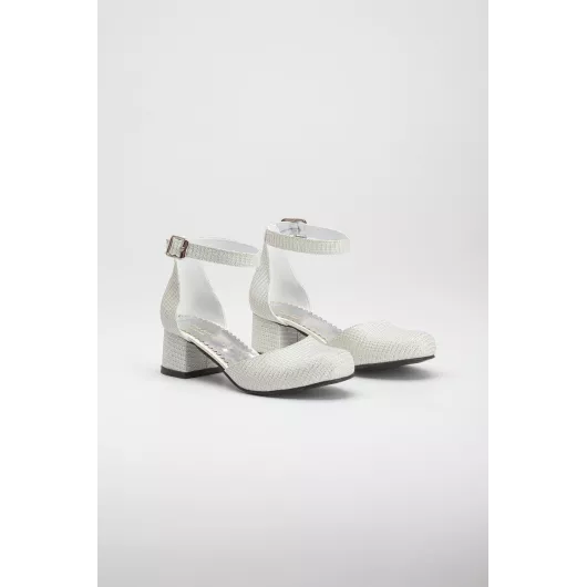 Обувь на каблуке Miss Junior, Цвет: Белый, Размер: 32
