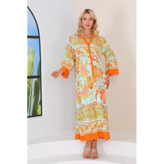 Платье Miss Dünya Lissa, Цвет: Оранжевый, Размер: L, изображение 4