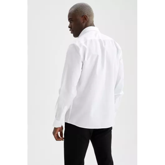 Рубашка DeFacto, Цвет: Белый, Размер: 2XL, изображение 6