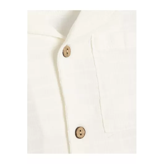 Рубашка Koton, Цвет: Белый, Размер: 5-6 лет, изображение 3