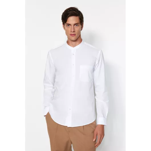 Рубашка TRENDYOL MAN, Цвет: Белый, Размер: L, изображение 2
