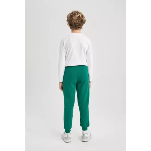 Спортивные штаны DeFacto, Цвет: Зеленый, Размер: 8-9 лет, изображение 3