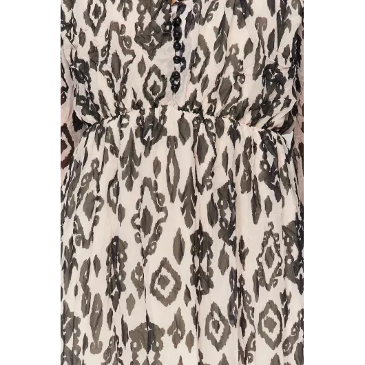 Платье TRENDYOLMILLA, Цвет: Серый, Размер: 40, изображение 4