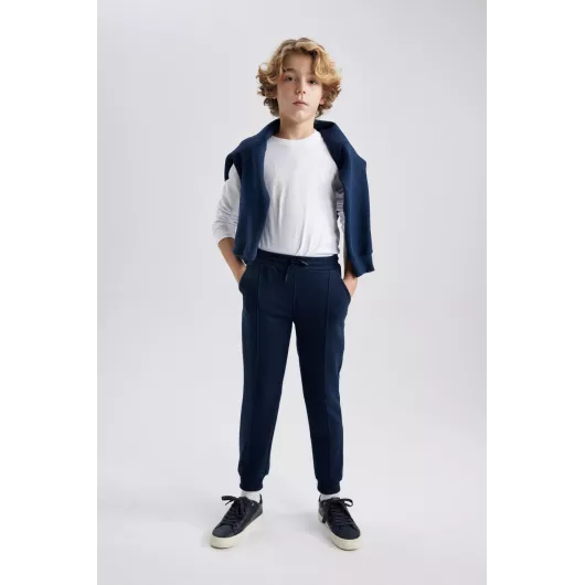 Спортивные штаны DeFacto, Цвет: Темно-синий, Размер: 9-10 лет