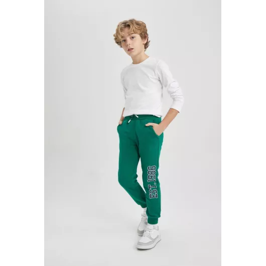 Спортивные штаны DeFacto, Цвет: Зеленый, Размер: 5-6 лет, изображение 2