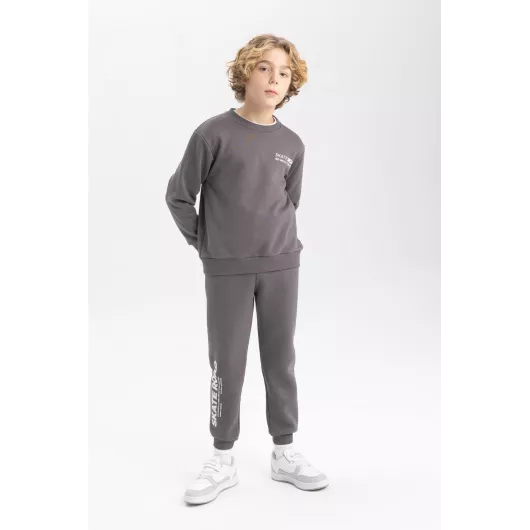 Спортивные штаны DeFacto, Цвет: Серый, Размер: 7-8 лет, изображение 2