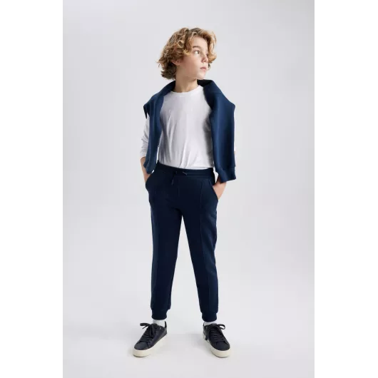 Спортивные штаны DeFacto, Цвет: Темно-синий, Размер: 8-9 лет, изображение 2