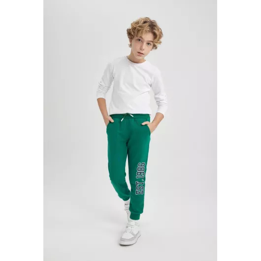 Спортивные штаны DeFacto, Цвет: Зеленый, Размер: 5-6 лет
