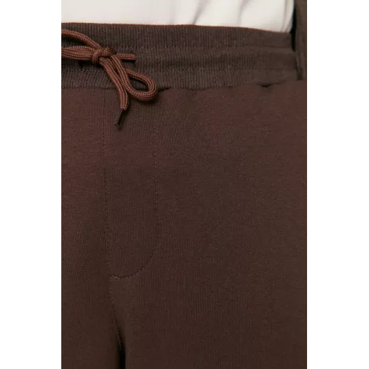 Спортивные штаны TRENDYOL MAN, Цвет: Коричневый, Размер: 2XL, изображение 4