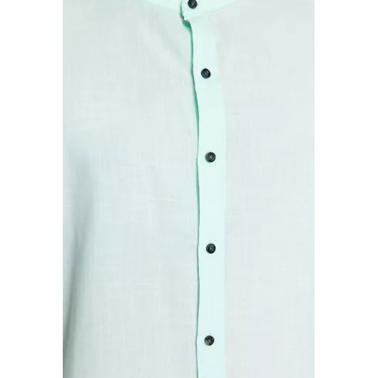 Рубашка TRENDYOL MAN, Reňk: Greenaşyl, Ölçeg: XL, 3 image