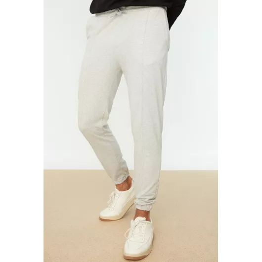 Спортивные штаны TRENDYOL MAN, Цвет: Серый, Размер: M