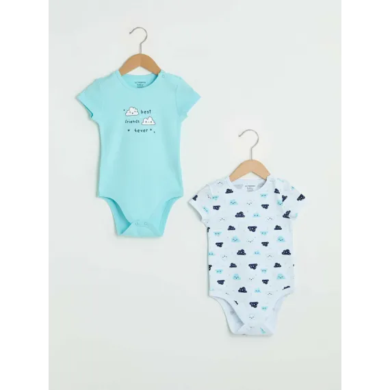 Bodi 2 sany LC Waikiki, Reňk: Açyk gök, Ölçeg: 3-6 мес.