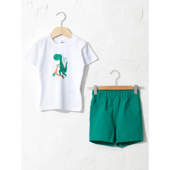 Komplekt LC Waikiki, Reňk: Ak, Ölçeg: 9-12 aý